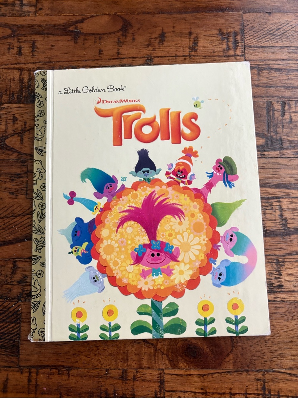 DreamWorks Trolls A Little Golden Book Children's Story Book